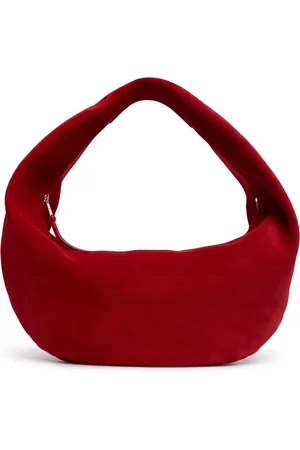 Khaite Medium Olivia Suede Hobo Bag