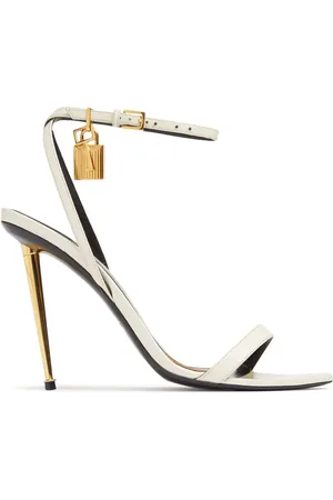 Tom Ford 105mm Padlock Leather Sandals