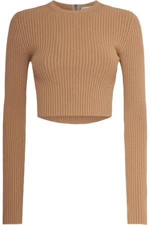 Max Mara Arcella Stretch Viscose Crepe Rib Top