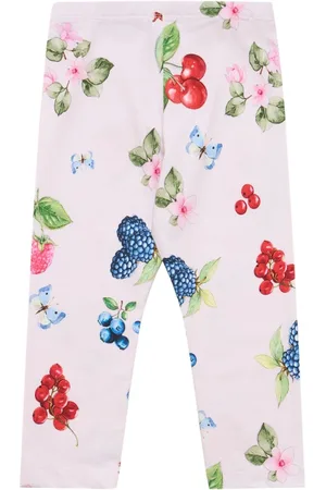 MONNALISA Printed Jersey Leggings