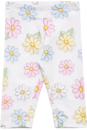 MONNALISA Printed Jersey Leggings