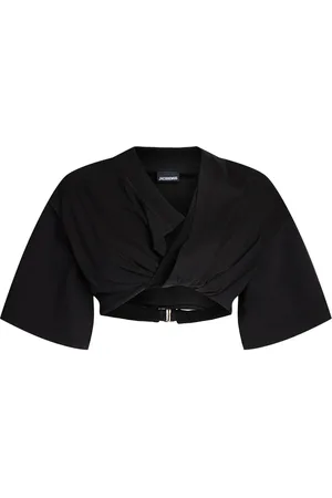 Jacquemus Le Tshirt Bahia Court Crop Top