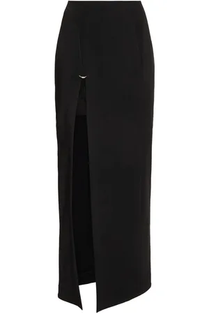 MUGLER Heavy Fluid Midi Skirt