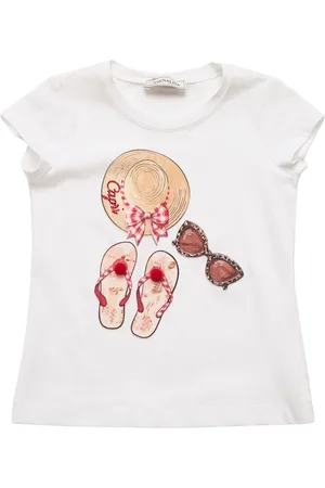 MONNALISA Printed Jersey T-shirt