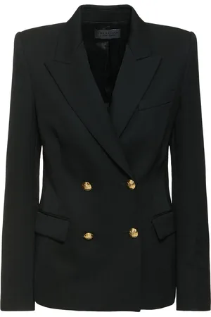 NILI LOTAN Veda Wool Gabardine Blazer