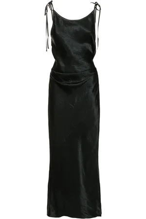 Acne Studios Dayla Satin Midi Dress
