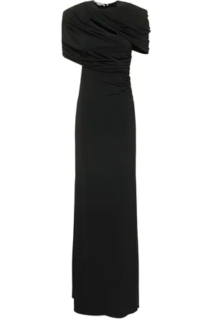 Stella McCartney Draped Jersey Cape Gown