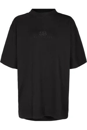 Balenciaga Medium Fit Destroyed Jersey T-shirt