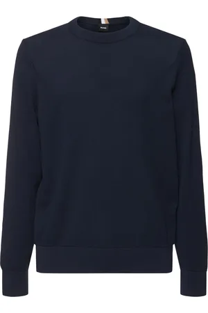 HUGO BOSS Ecaio Cotton Knit Sweater