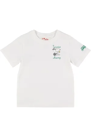 MC2 SAINT BARTH Snoopy Printed Cotton T-shirt