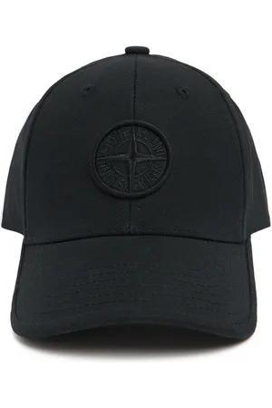 Stone Island Cotton Canvas Baseball Hat W/logo