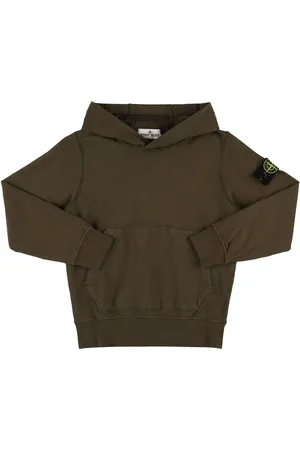 Stone Island Cotton Jersey Hoodie