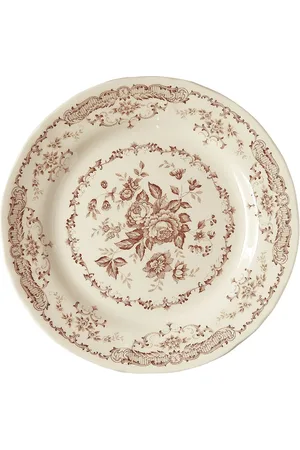 BITOSSI Set Of 6 Rose Dinner Plates