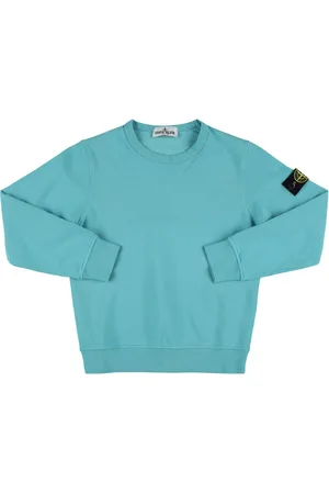 Stone Island Cotton Jersey Crewneck Sweatshirt