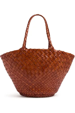Dragon Diffusion Egola Hand-braided Leather Tote Bag