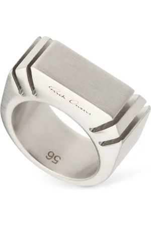 Rick Owens Cut Beveled Ring