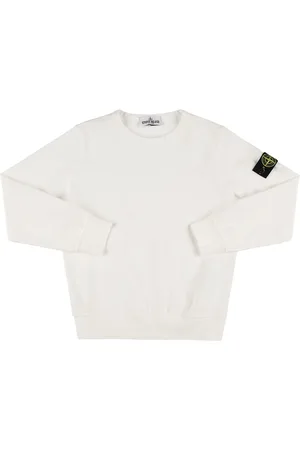 Stone Island Cotton Jersey Crewneck Sweatshirt