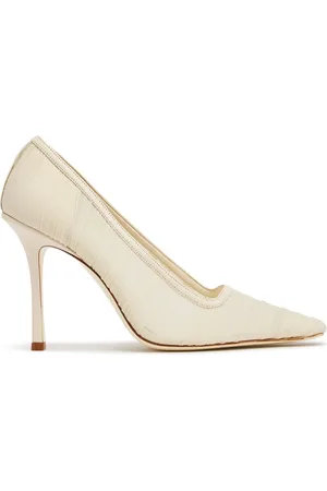 Jimmy Choo 100mm Lotta Tulle Pumps