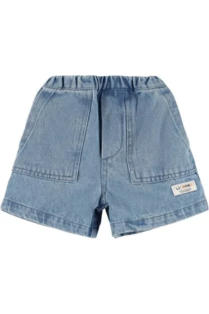 Liewood Stretch Cotton Denim Shorts