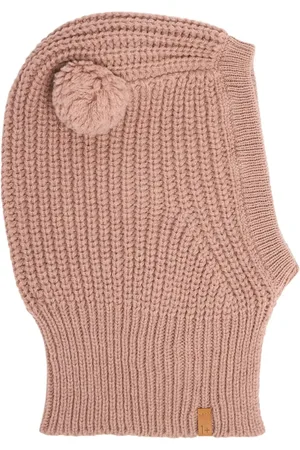 1+ IN THE FAMILY Wool Blend Knit Hat W/pompon