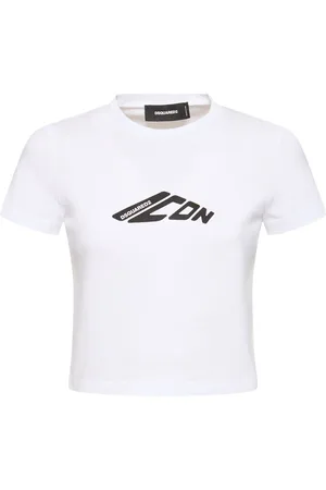 Dsquared2 Icon Cotton Jersey Logo T-shirt