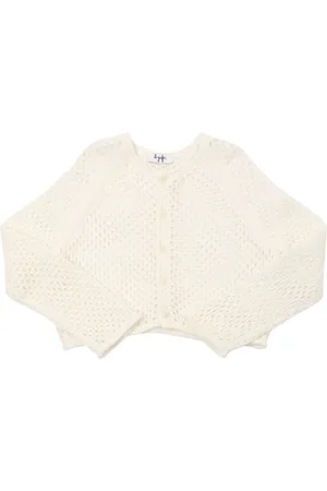 Il gufo Open Knit Cotton Cardigan