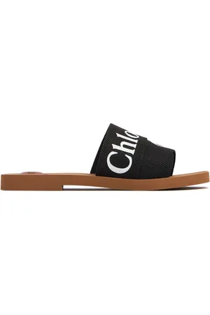 Chloé Woody Logo Sandals