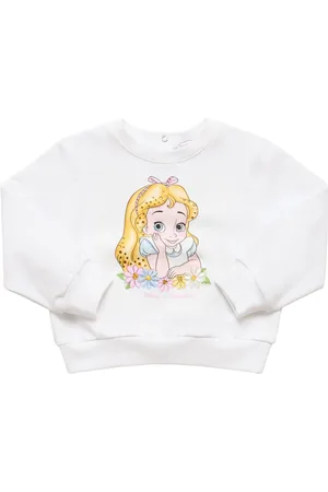MONNALISA Printed Crewneck Sweatshirt