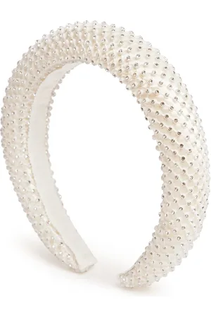 MONNALISA Embellished Satin Headband