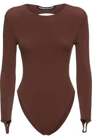 ANDREADAMO Sculpting Jersey Bodysuit