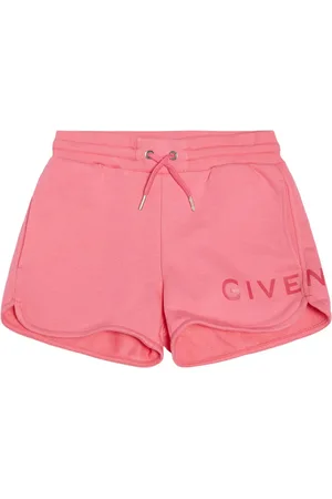 Givenchy Printed Cotton Blend Sweat Shorts