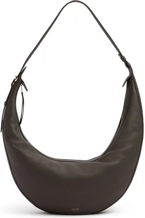Khaite Augustina Hobo Grain Leather Tote Bag