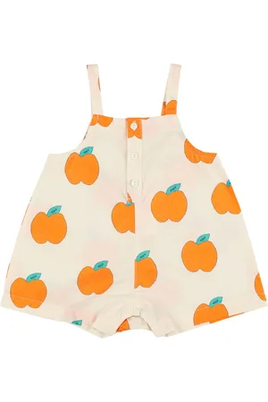 Tiny Cottons Printed Cotton Poplin Playsuit