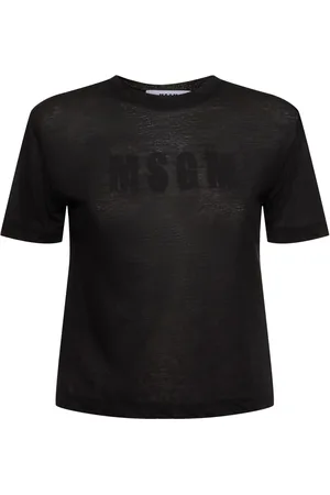 Msgm Logo Jersey T-shirt