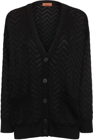 Missoni Chevron Jacquard Maxi Cardigan