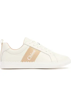 Chloé Leather Sneakers W/logo
