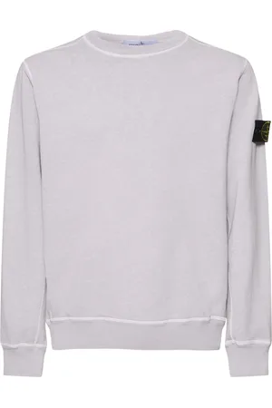 Stone Island Crewneck Cotton Sweatshirt