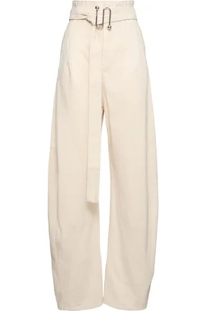 Sportmax Glauco Cotton Bull Wide Pants