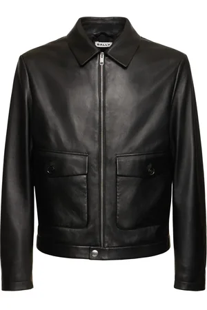 Bally Leather Bomber Jacket