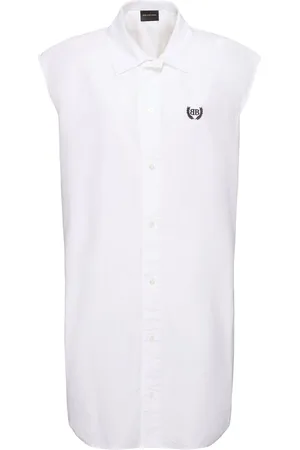 Balenciaga Sleeveless Cotton Dress