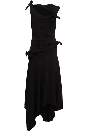 Acne Studios Enouk Viscose Blend Jersey Midi Dress