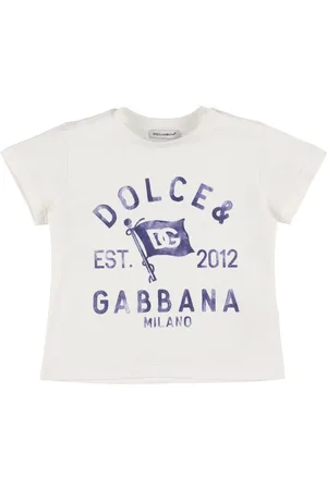 Dolce & Gabbana Printed Cotton Jersey T-shirt