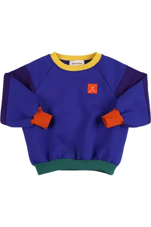 Bobo Choses Color Block Printed Cotton Sweatshirt