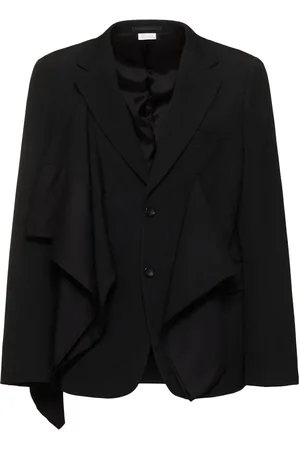 Comme des Garçons Wool Gabardine & Cotton Jacket
