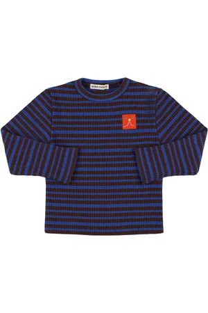 Bobo Choses Embroidered Cotton Blend T-shirt
