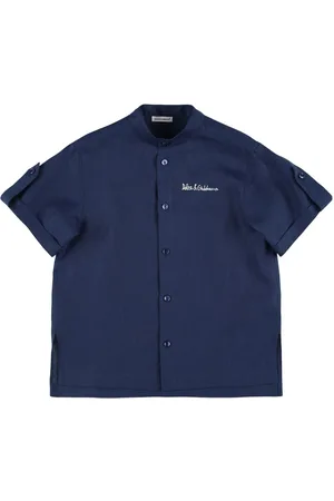 Dolce & Gabbana Linen Shirt W/logo