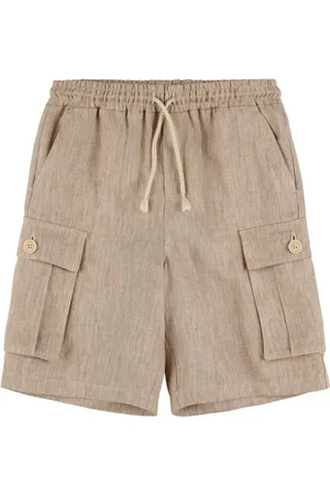 Dolce & Gabbana Linen Cargo Shorts
