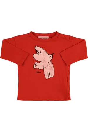 Bobo Choses Bird Print Organic Cotton T-shirt