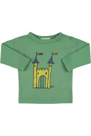 Bobo Choses Castle Print Organic Cotton T-shirt