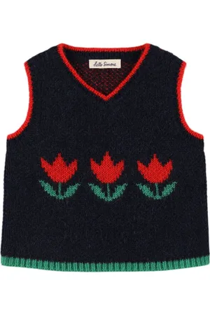 Hello Simone Pepette Wool Blend Knit Vest